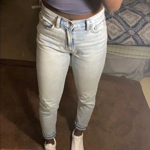 AE mom jeans